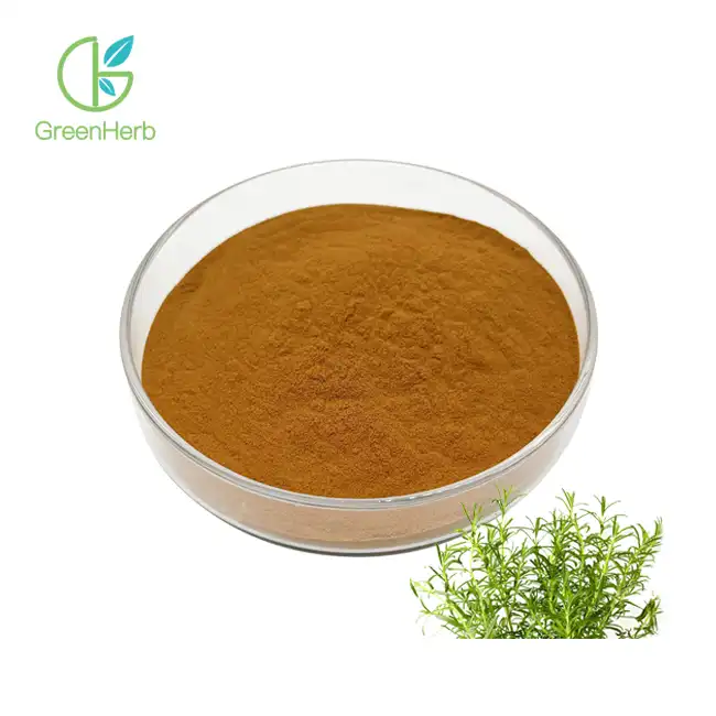 Extracto de folla de romeu