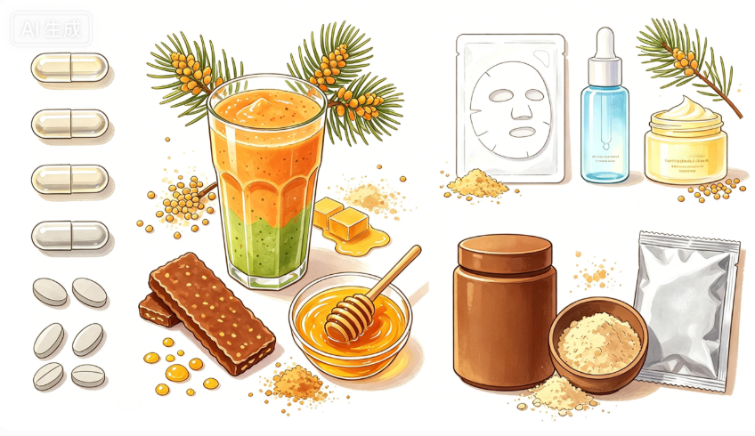 Cell Wall Broken Pine Pollen Powder