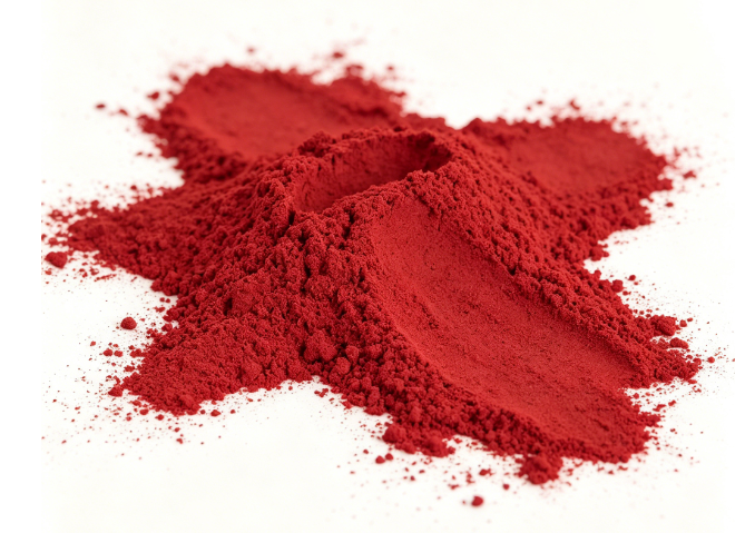 Astaxanthin Powder free-flowing powder macro view