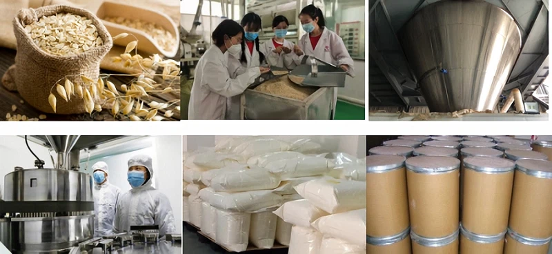 Wet fractionation process flowchart for oat protein powder production