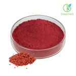 Annatto Seed Powder close-up texture detail