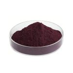 Deep purple Black Goji Berry Powder fine particle detail