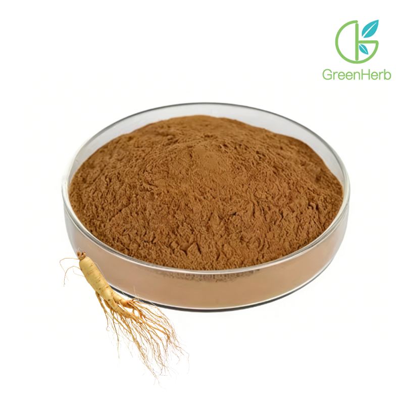 Ginseng Powder raw material close-up view