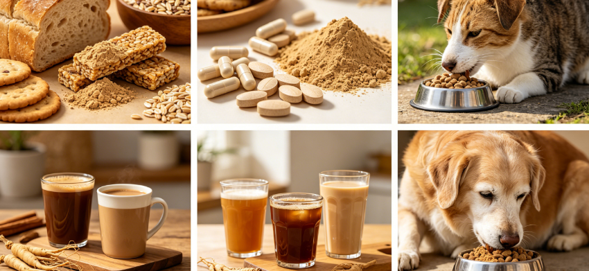 Ginseng Powder application in food, supplement, and beverage industries