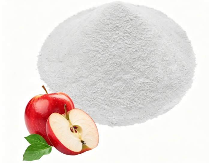 Fine milled Apple Pectin Powder texture detail
