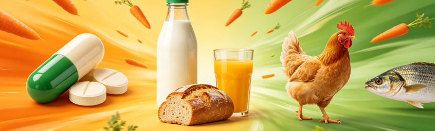 Carotene Powder application in food, supplement, and beverage industries