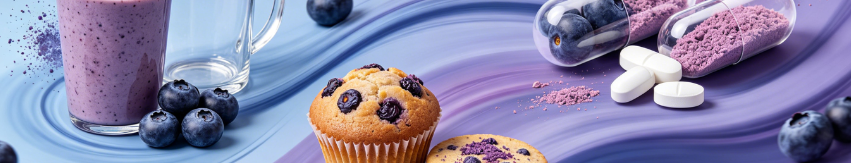 Blueberry Powder multiple application scenes