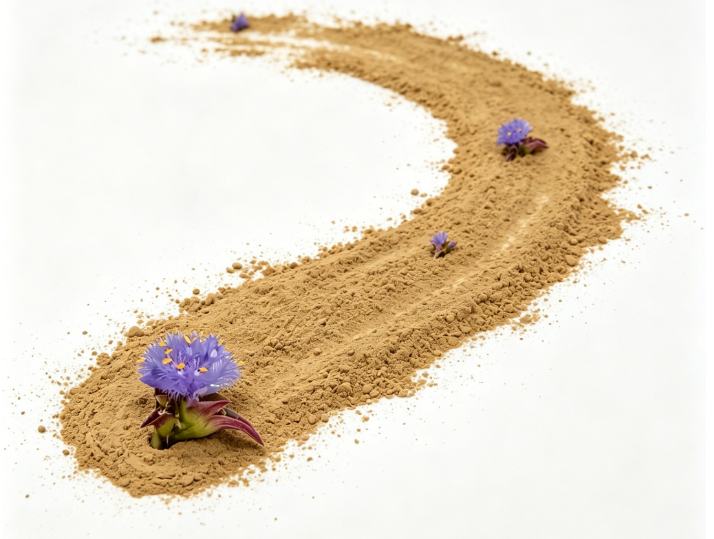 Bulk Beta Ecdysterone Powder packaged in fiber drums