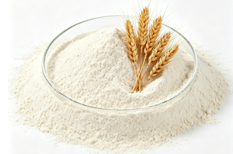 Triticum aestivum wheat grain macro photography