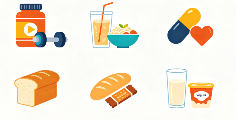 Oat Protein Powder multiple application scenes