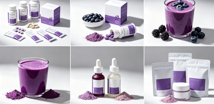 Black Goji Berry Powder multiple application scenes