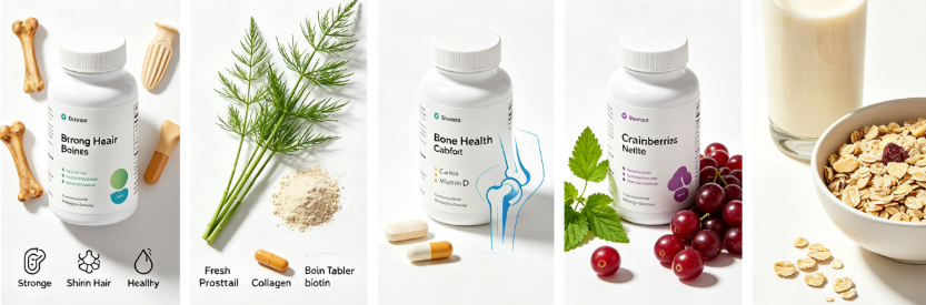 Horsetail Grass Extract multiple application scenes