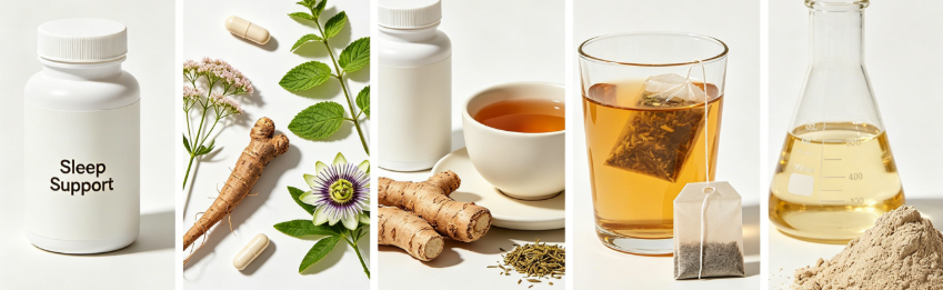 Valerian Root Extract multiple application scenes