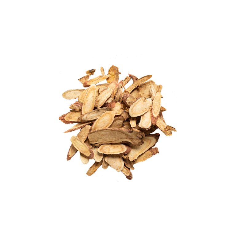 Eleutherococcus senticosus dried root macro photography
